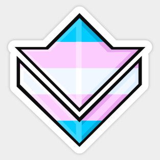 Commander Tag: Transgender Sticker